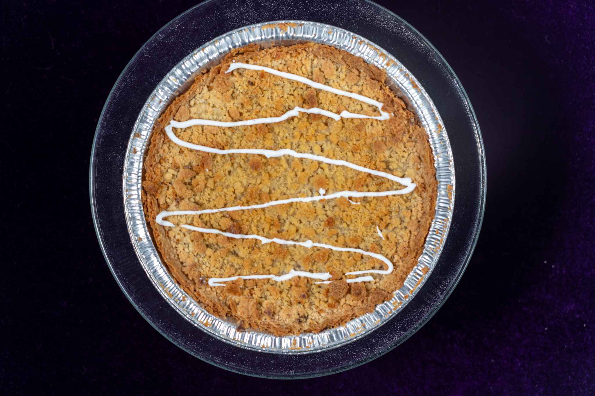 Concord Crumble Grape Pie - Mini Pie