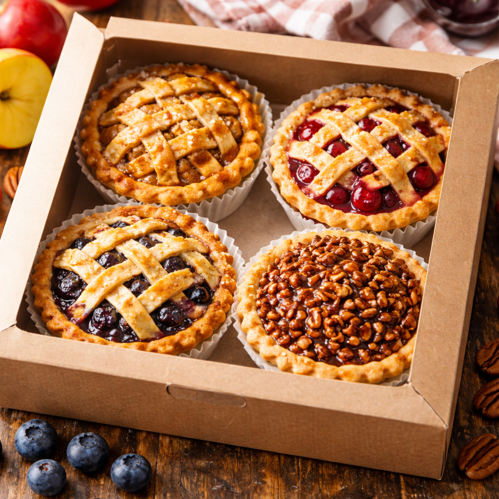 Concord Crumble Grape Pie - Mini Pie