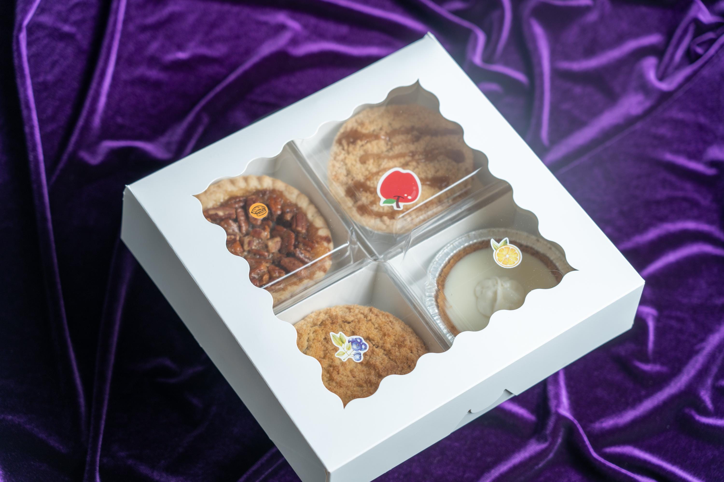 4 Pack Mini Pie Gift Box (mix and match)