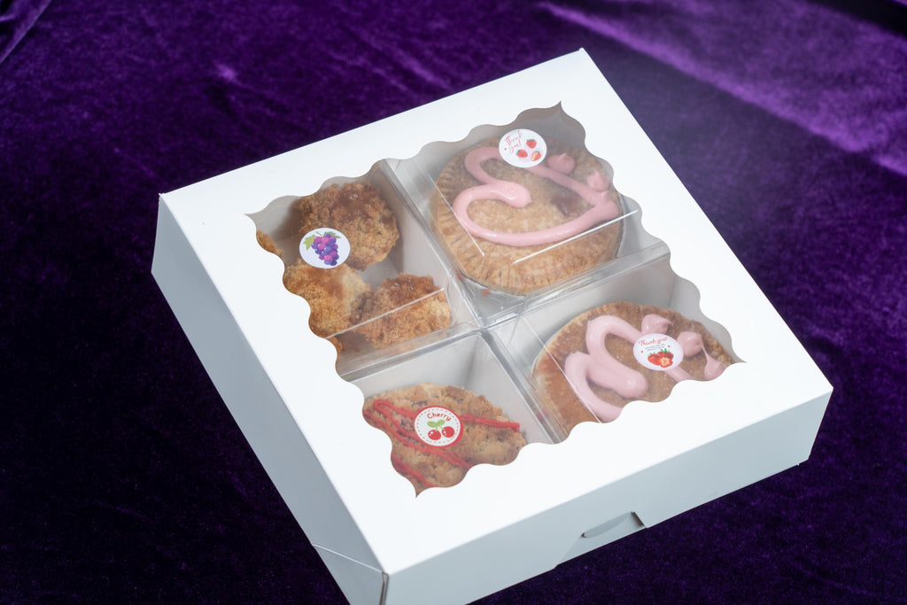 4 Pack Mini Pie Gift Box (mix and match)